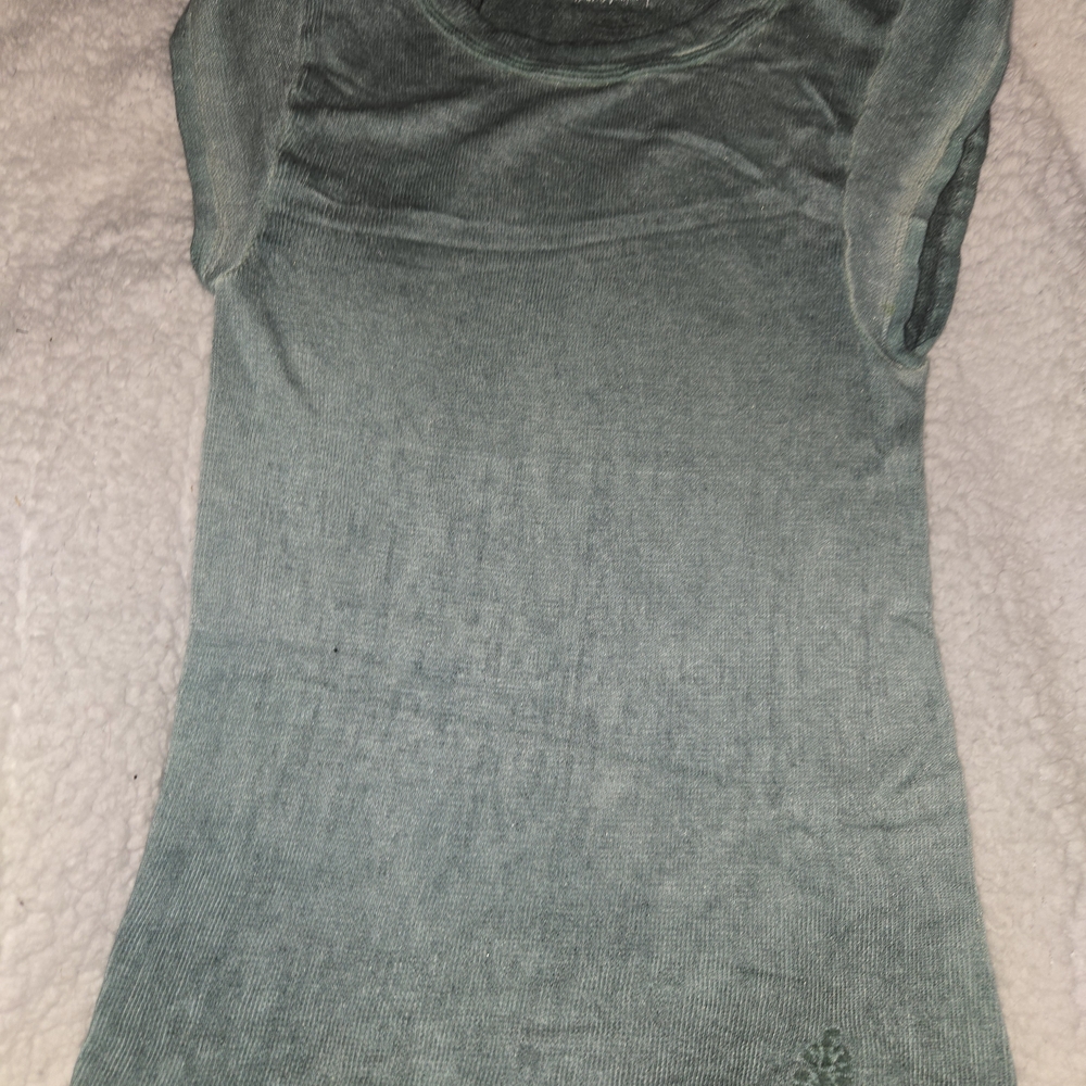 FP Movement by Free People Seafoam Short Sleeve Top NWOT.